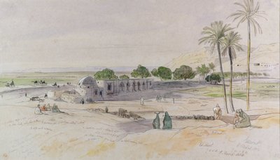 El Wadi, Es-Sioot, Egipto, 1854 de Edward Lear